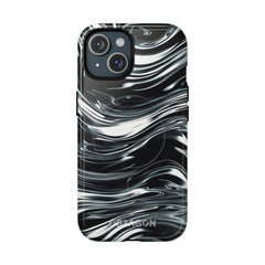Molten Silver Phone Case