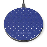 Blue Misty Fast Wireless Charging Pad