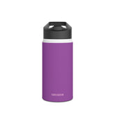 Lovely Lavender - Stainless Steel Water Bottle, Standard Lid