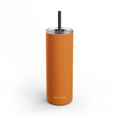 Burnt Orange - Skinny Tumbler