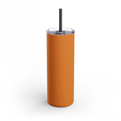 Burnt Orange - Skinny Tumbler