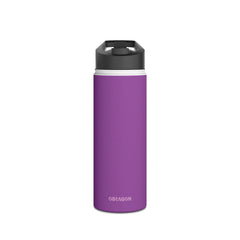 Lovely Lavender - Stainless Steel Water Bottle, Standard Lid