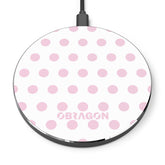Pink Whisper Fast Wireless Charging Pad
