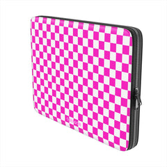 Pink Checks - Laptop Sleeve