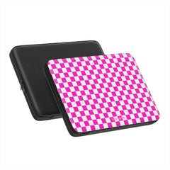 Pink Checks - Laptop Sleeve