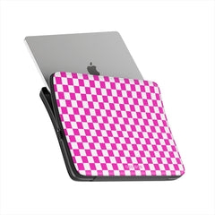 Pink Checks - Laptop Sleeve