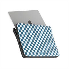 Blue Tide Checks - Laptop Sleeve