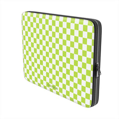 Limeade Checks - Laptop Sleeve