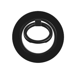 Pure Black - Magnetic Ring Holder