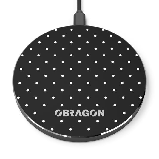 Black Pinpoint Fast Wireless Charging Pad 2048