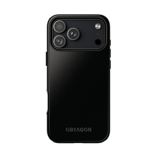 Pure Black Phone Case 2048