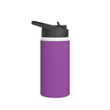 Lovely Lavender | Stainless Steel Water Bottle, Standard Lid