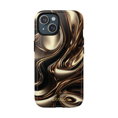 Molten Gold Phone Case