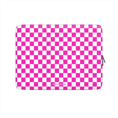 Pink Checks - Laptop Sleeve