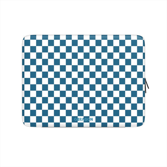 Blue Tide Checks - Laptop Sleeve 1200