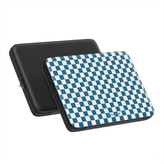 Blue Tide Checks - Laptop Sleeve