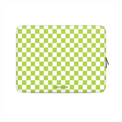 Limeade Checks - Laptop Sleeve