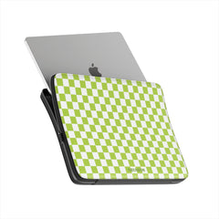 Limeade Checks - Laptop Sleeve