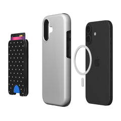 Black Pinpoint - MagSafe Wallet
