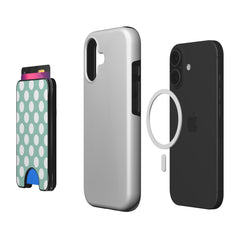 Mint Soft - MagSafe Kickout Wallet