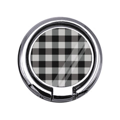 Plaid Noir - Adhesive Ring Holder