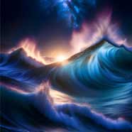 Crashing Waves - iPad Case