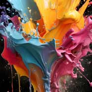 Splattered Paint